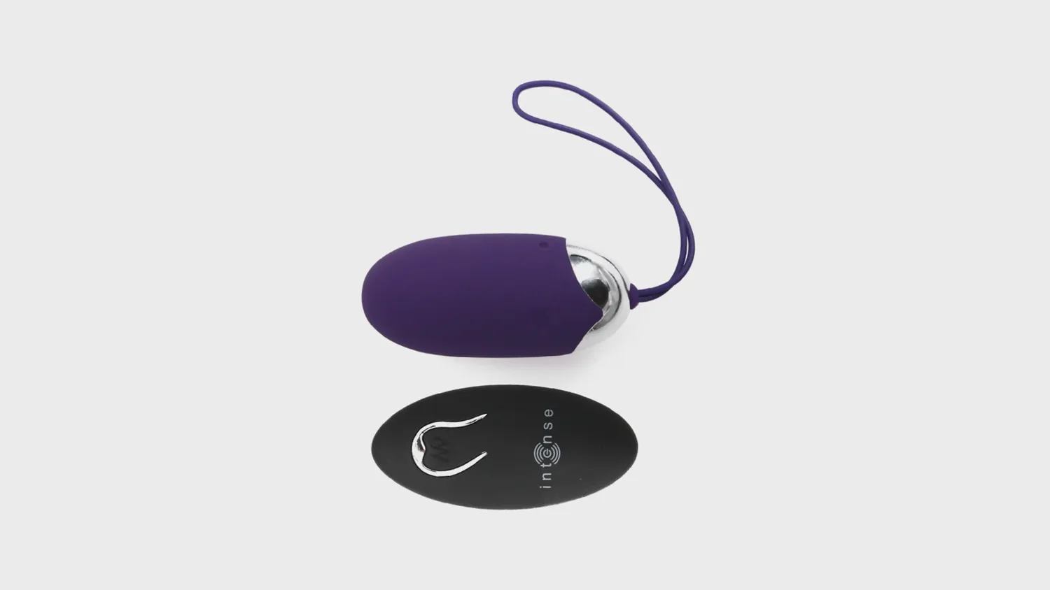 Œuf vibrant violet Flippy Intense et sa télécommande noire