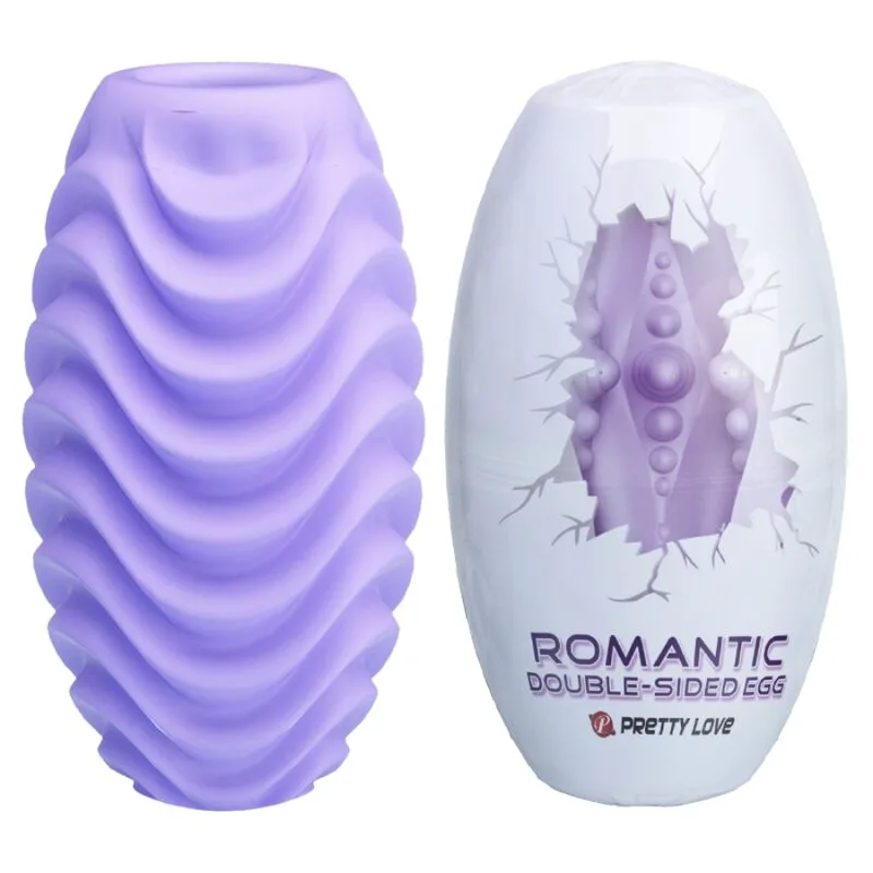 Oeuf Masturbateur Lilas Double Face Pretty Love