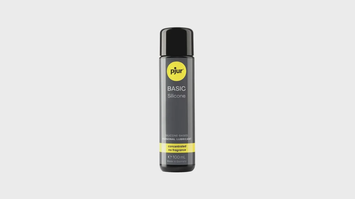 Flacon de lubrifiant silicone pjur de 100 ml, inodore et insipide