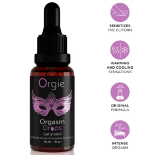 Gouttes Orgastiques pour Excitation Clitorielle 30 ML Orgie aphrodisiaque femme