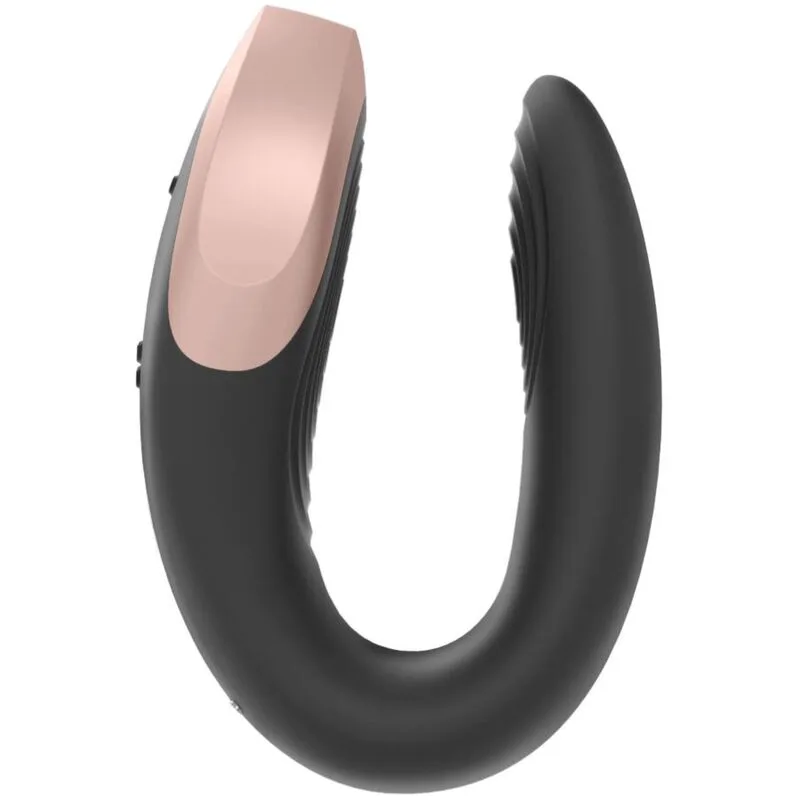 Vibromasseur Double Love Luxury Partner Noir Satisfyer