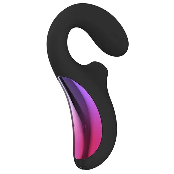 Stimulateur clitoridien Masseur de Stimulation Double Succion Enigma Noir Lelo