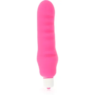 Vibromasseur Dolce Vita Genius rose vu de face