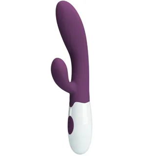 Alvis Vibromasseur Rabbit et Point G Violet Pretty Love
