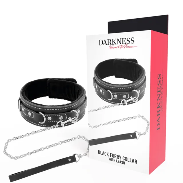 Collier en Cuir de Haute Qualité avec Laisse