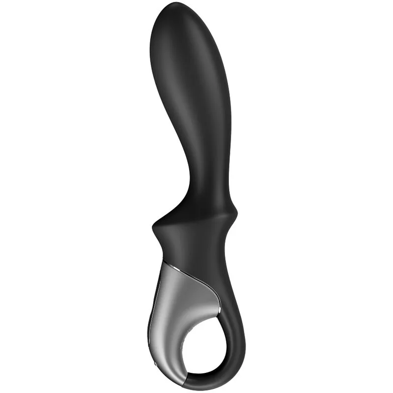 Application Vibromasseur Anal Heat Climax Noir Satisfyer