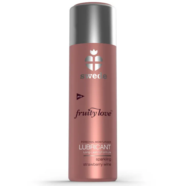 Fruity Love Lubrifiant Vin Mousseux Fraise 50 ml Swede