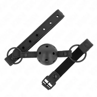 Balle Néoprène 4,5 CM Bag 63,5 X 2 CM Réglable 41 X 59 CM Kink bâillon