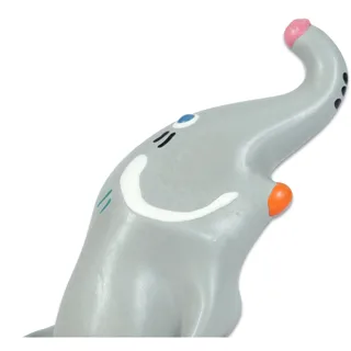 Modèle Éléphant 1 : préservatif fantaisie peint à la main Condomerie, objet décoratif