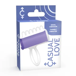 Stimulateur de Doigt Lilas Casual Love, autre vue
