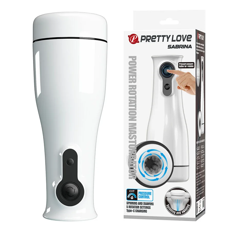 Sabrina Masturbateur Masculin Rotatif et à Bascule Pretty Love