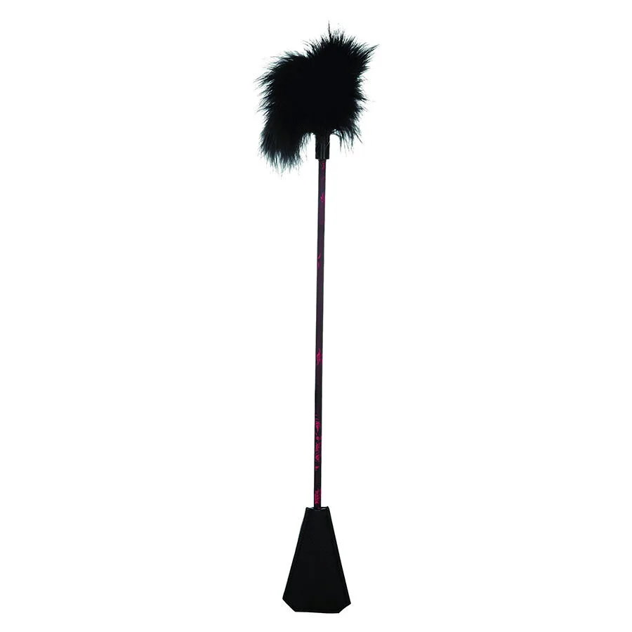 Scandal Fouet à Plumes Noires Calexotics fouet & martinet