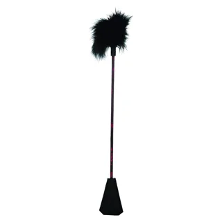 Scandal Fouet à Plumes Noires Calexotics fouet & martinet