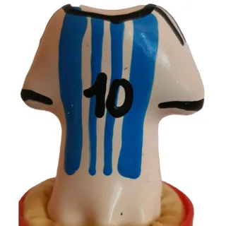 Préservatifs Fantaisie Peints à la Main Chemise Messi N°10 cm