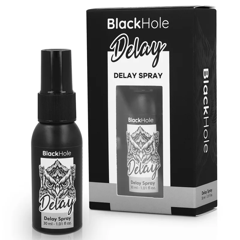 Spray Retardateur Study Forte 30 ML Black Hole aphrodisiaque homme