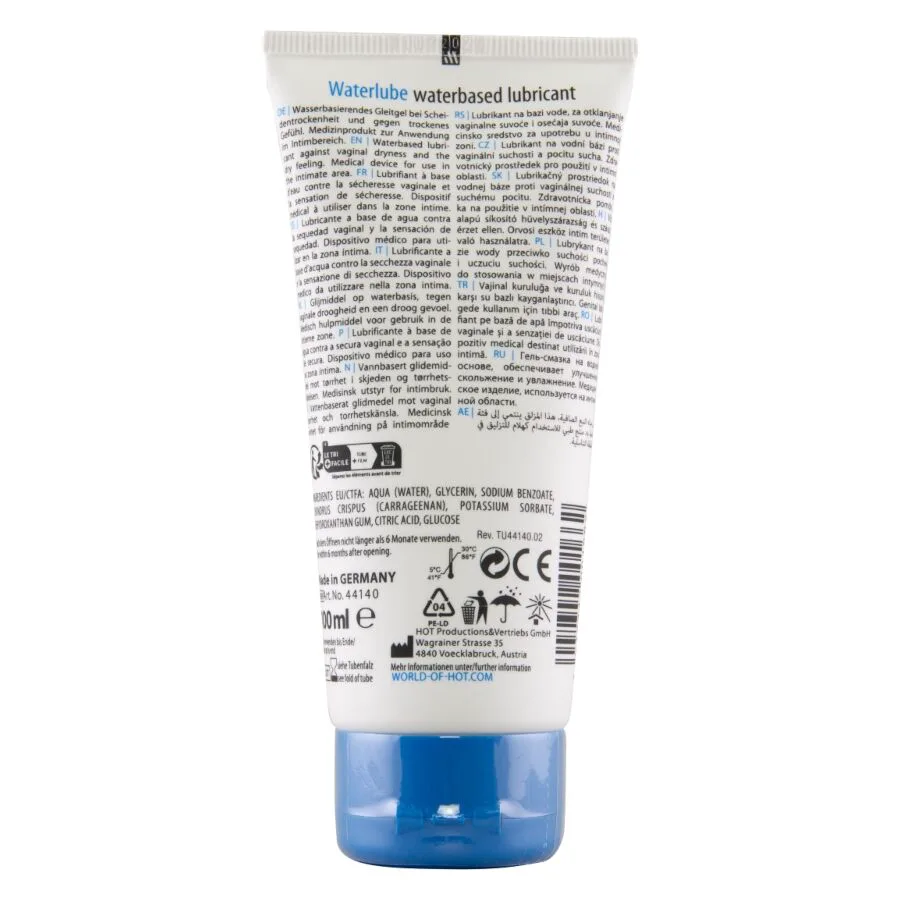 Lubrifiant à Base d'Eau Eau Source 100 ml Hot