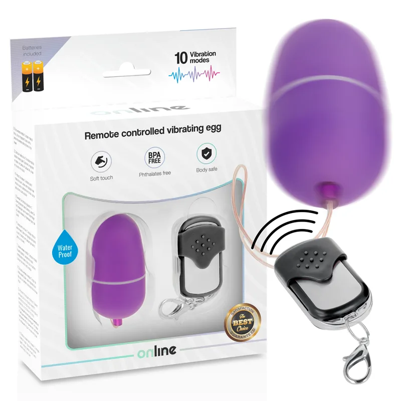 Oeuf Vibrant Télécommande M Lilas Online