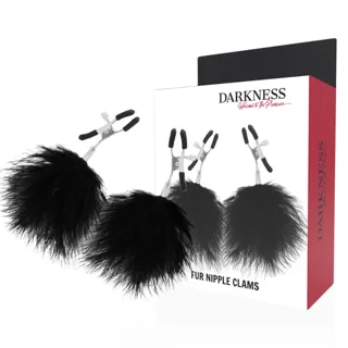 Pinces à Tétons Pom-pom 2 Darkness