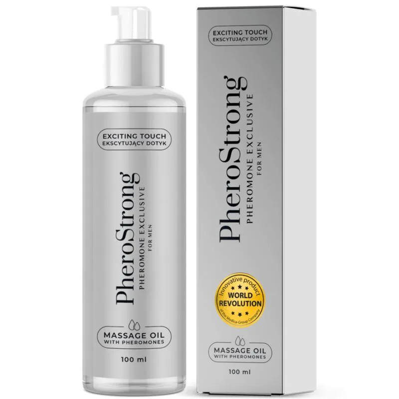 Huile de Massage Exclusive pour Hommes 100 ML Pherostrong huile de massage