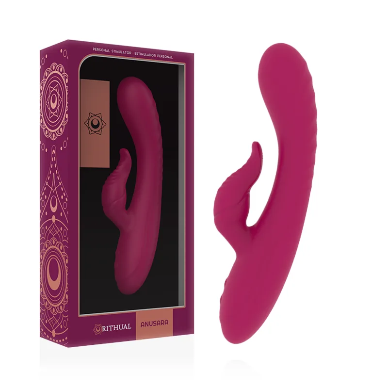 Vibromasseur Anusara Double Moteur Rechargeable 2.0 Orchidée Rithual