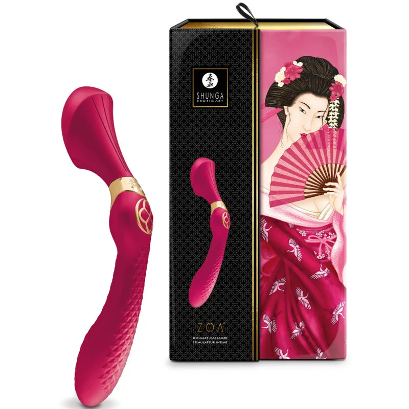 Stimulateur clitoridien Masseur Intime Zoa Fuchsia Shunga