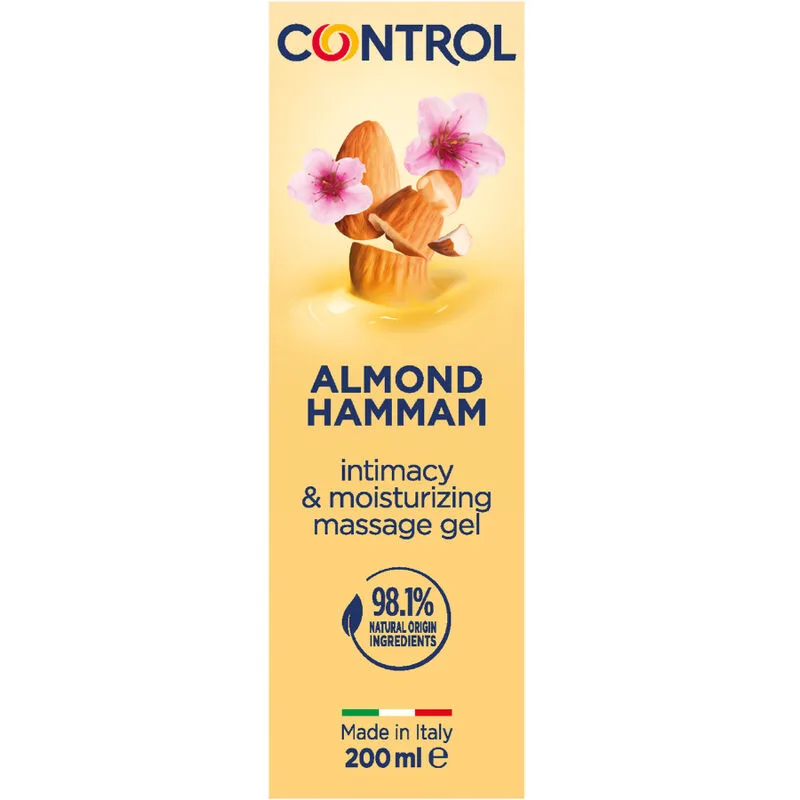 Gel de Massage Hammam aux Amandes 3 en 1 200 ml Control
