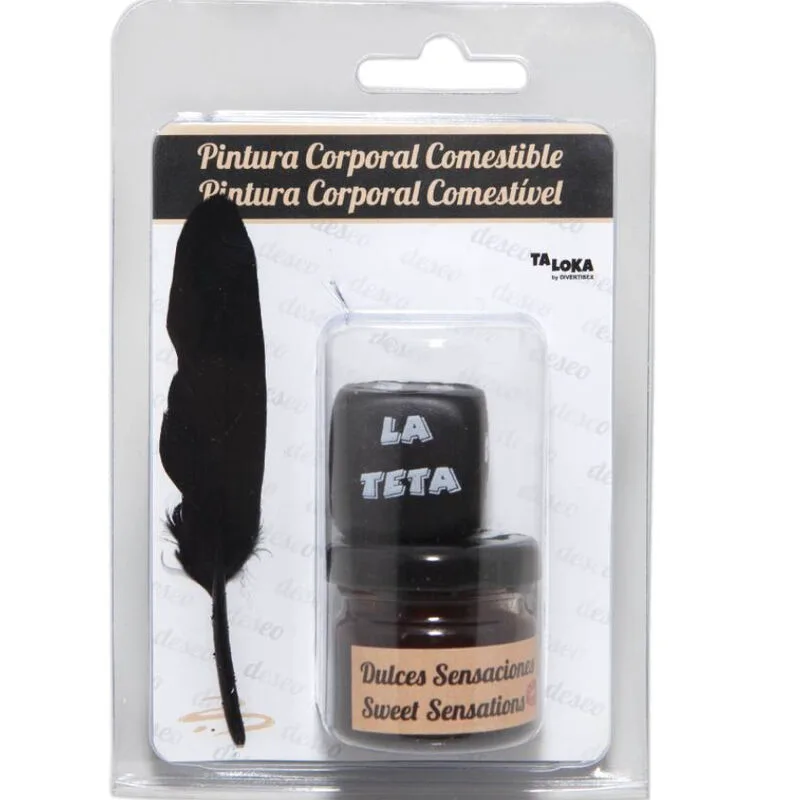 Peinture au Chocolat + dés Corps Taloka jeu coquin