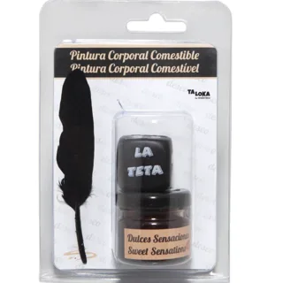 Peinture au Chocolat + dés Corps Taloka jeu coquin