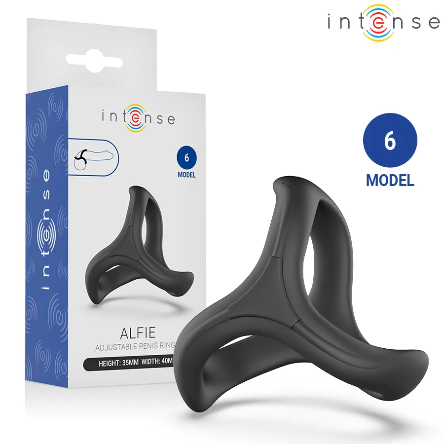 Alfie Anneau pénien Triple Réglable Modèle 6 Intense
