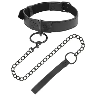 Collier BDSM noir