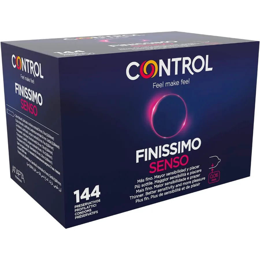Préservatifs Finissimo Senso 144 Unités Control