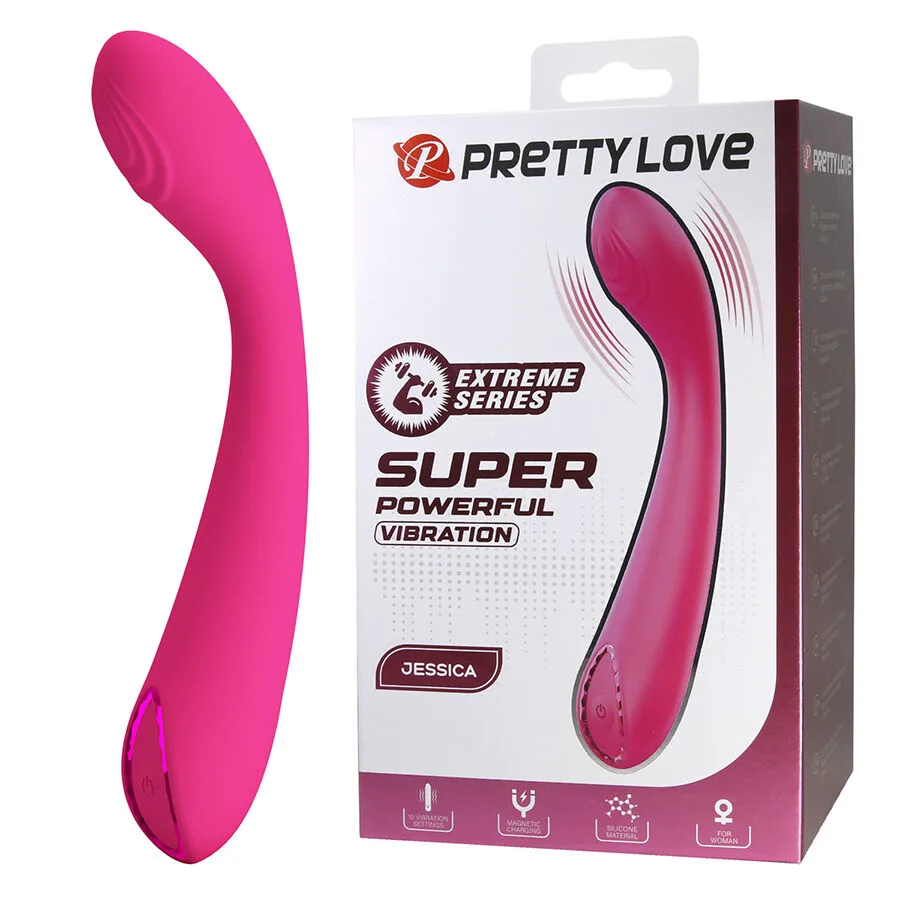 Jessica Vibromasseur Rose Haute Puissance Pretty Love