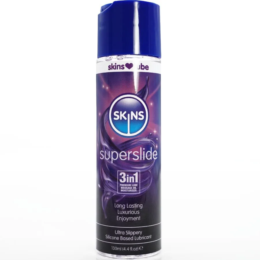 Superslide Lubrifiant à Base de Silicone 130 ML Skins lubrifiant silicone