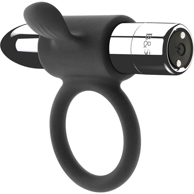 Bague Rechargeable Cameron Argent Black&silver argent cockring