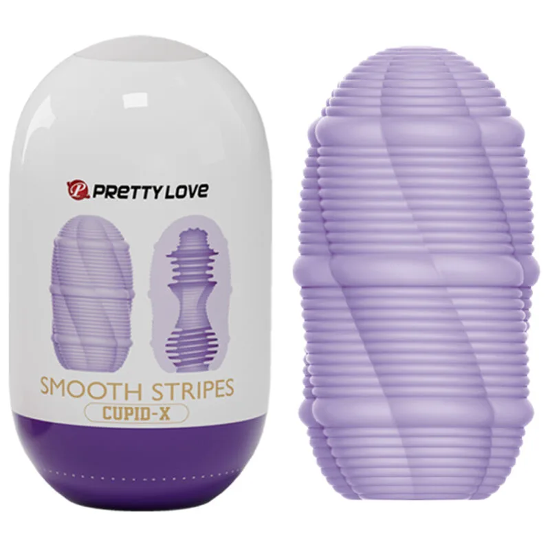 Oeuf Masturbateur Cupid Rayures Lisses Pretty Love