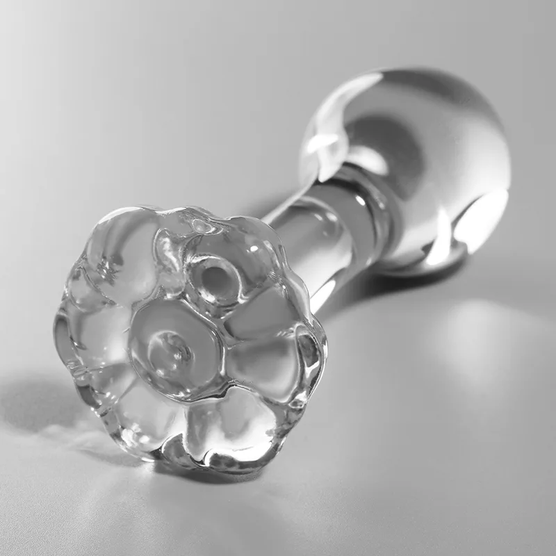 Plug Anal Modèle 2 Verre Borosilicate Clair 11 cm x 3.5