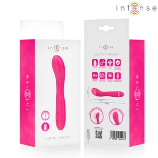 Lisette Vibromasseur 19 cm Souple 10 Vibrations Rose Intense
