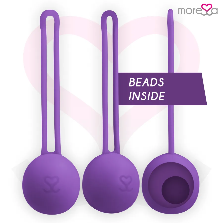 Boules de geisha Osian One Premium Silicone Lilas Moressa