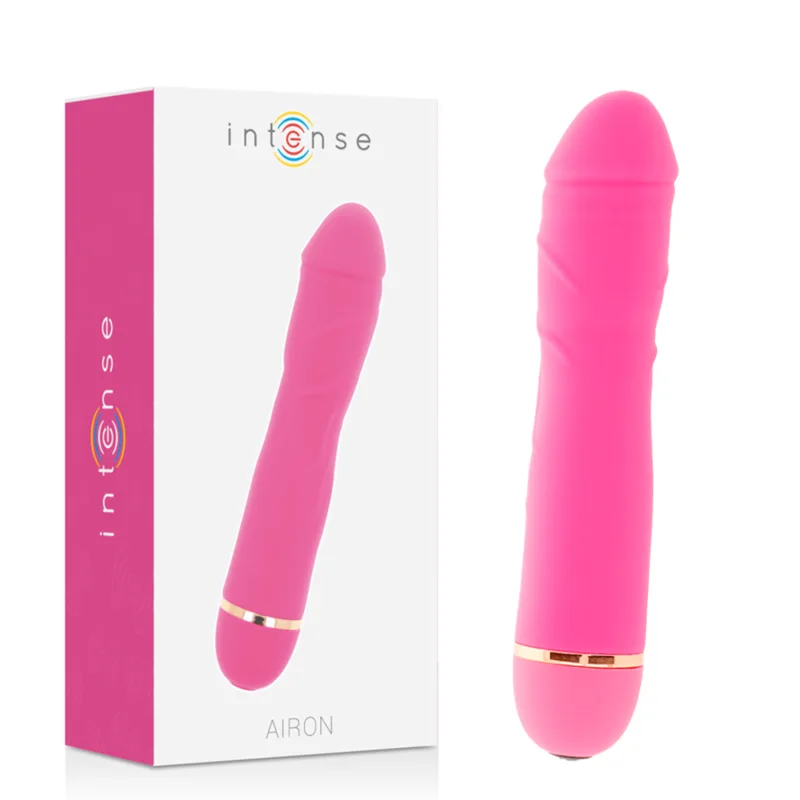 Vibromasseur silicone rose, 18 cm, 20 modes, à pile, autre vue 4