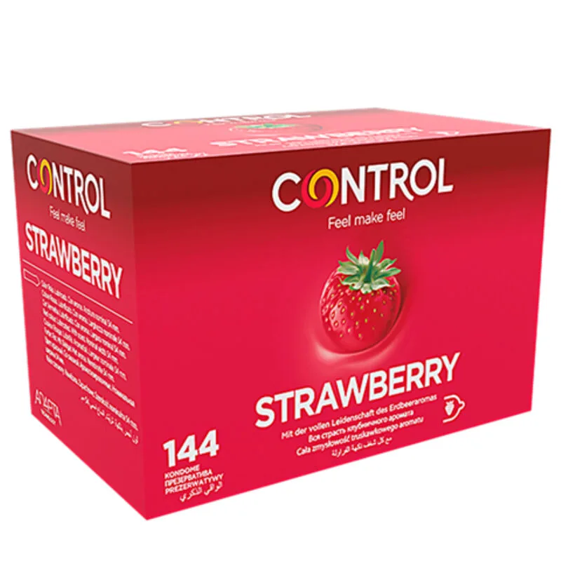 Préservatifs Adapta Fraise 144 Unités Control