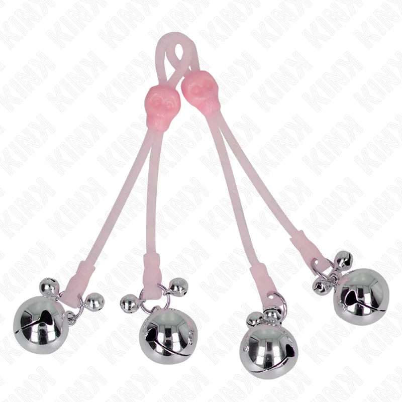 Pinces à Télépin Lumineuses Crâne avec Anneau Cloches Kink
