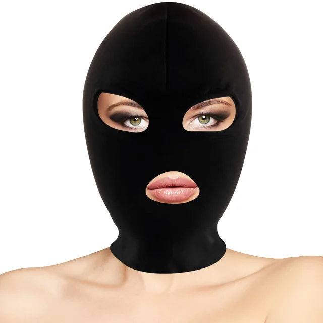 Masque de Soumission BDSM Bouche et Yeux