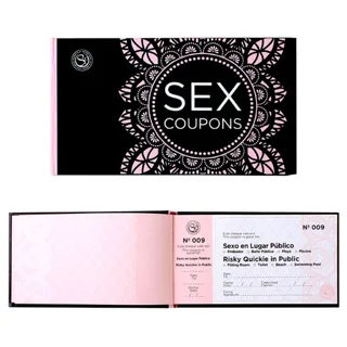 Coupons Sexe (es/en) Secretplay jeu coquin