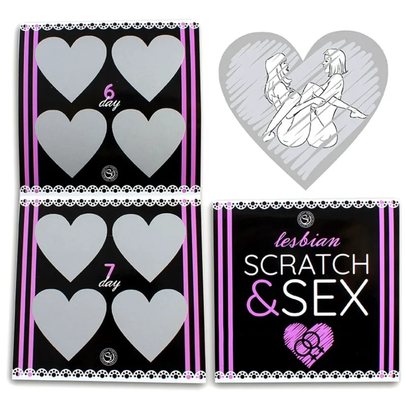 Jeu de Scratch et de Sexe pour Couples Positions Secretplay jeu coquin