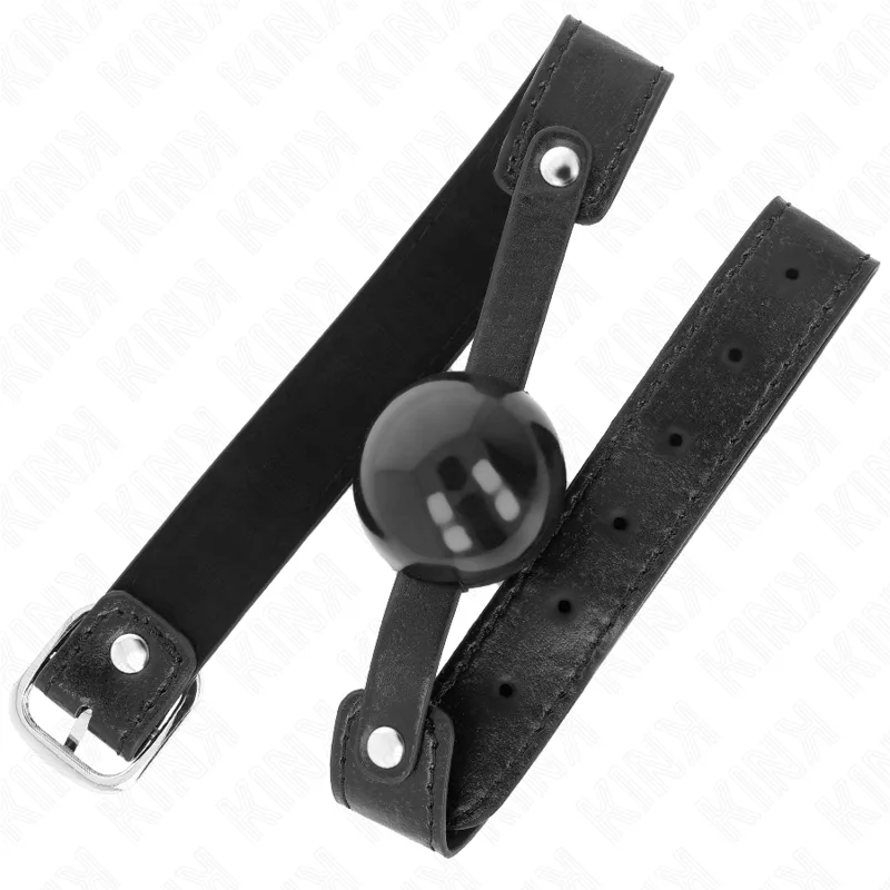 Balle TPE Souple 4 CM Bâillon Modèle 2 65 X 2,5 CM Kink bâillon