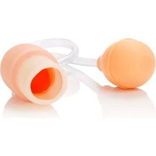 Ouverture en forme de bouche du manchon Oro Simulator et poire d'aspiration