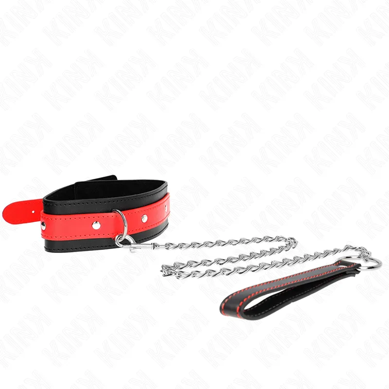 Collier avec Bracelet Rouge 65 cm Ajustable 36-43 cm x 5 Kink