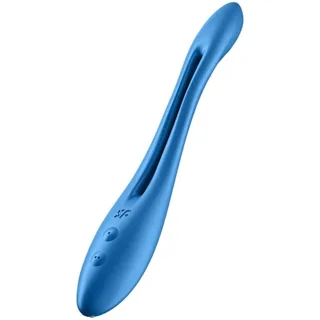 Stimulateur clitoridien Vibromasseur Multi Élastique Game Bleu Satisfyer