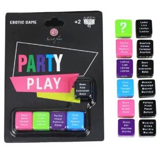 Jeu Party Play 5 dés (es/pt/en/fr) Secretplay jeu coquin