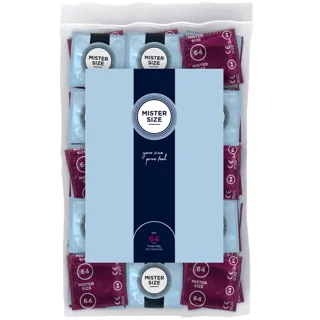 Préservatifs Taille XXL 64 mm (100 Unités) Mister Size